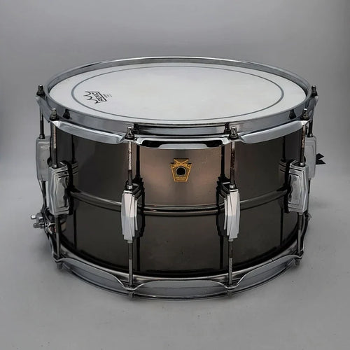 Used Ludwig Black Beauty Snare Drum 14x8 - Good