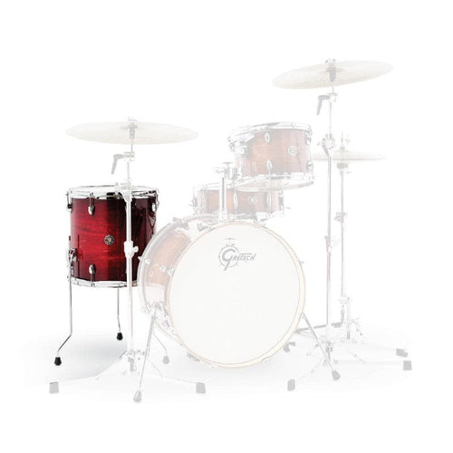 Gretsch Catalina Club Floor Tom 16x16 Gloss Crimson Burst