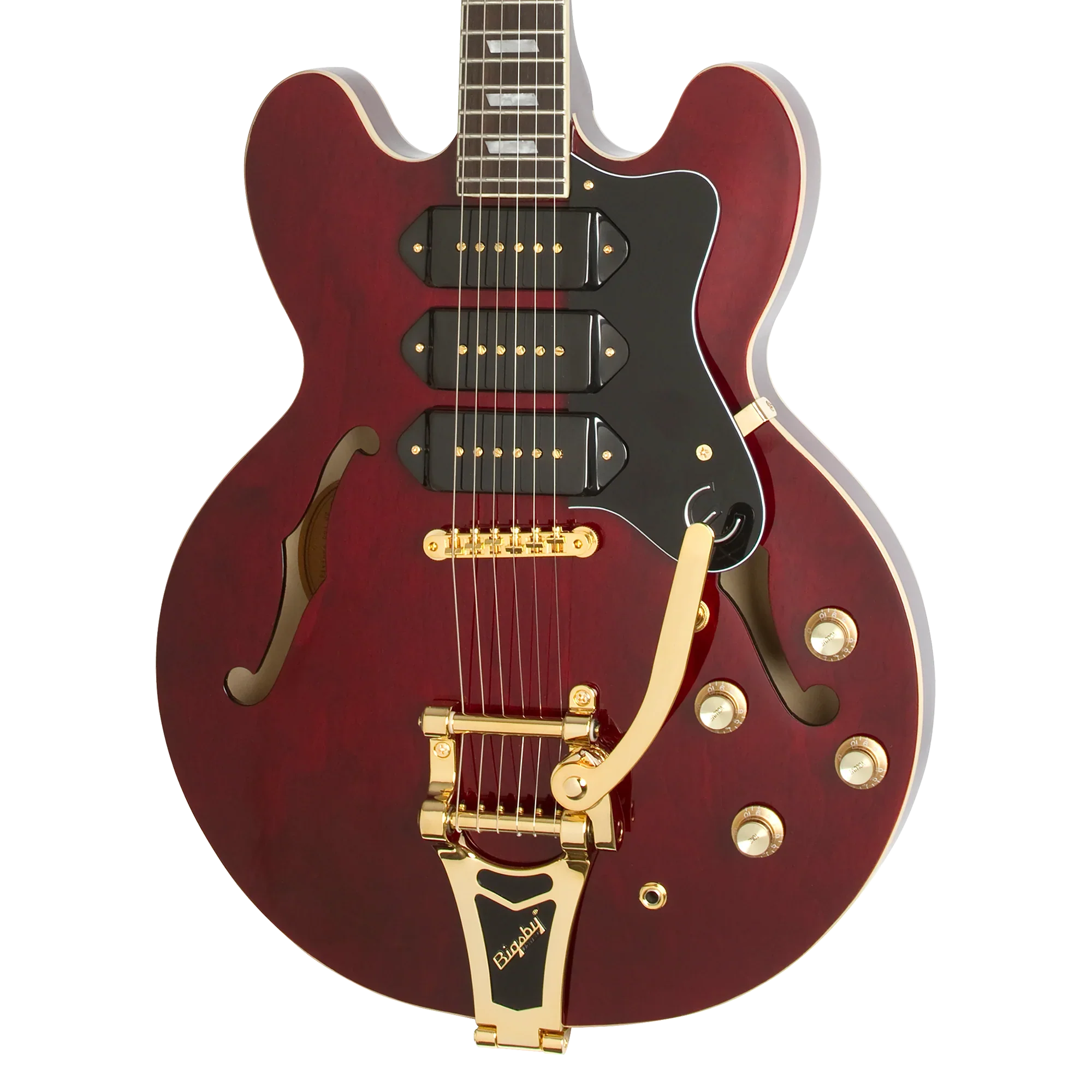 Epiphone Riviera Custom P93, Wine Red, Limited Edition