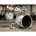 Used DW Performance Series 5pc Drum Set White Sparkle - Very Good