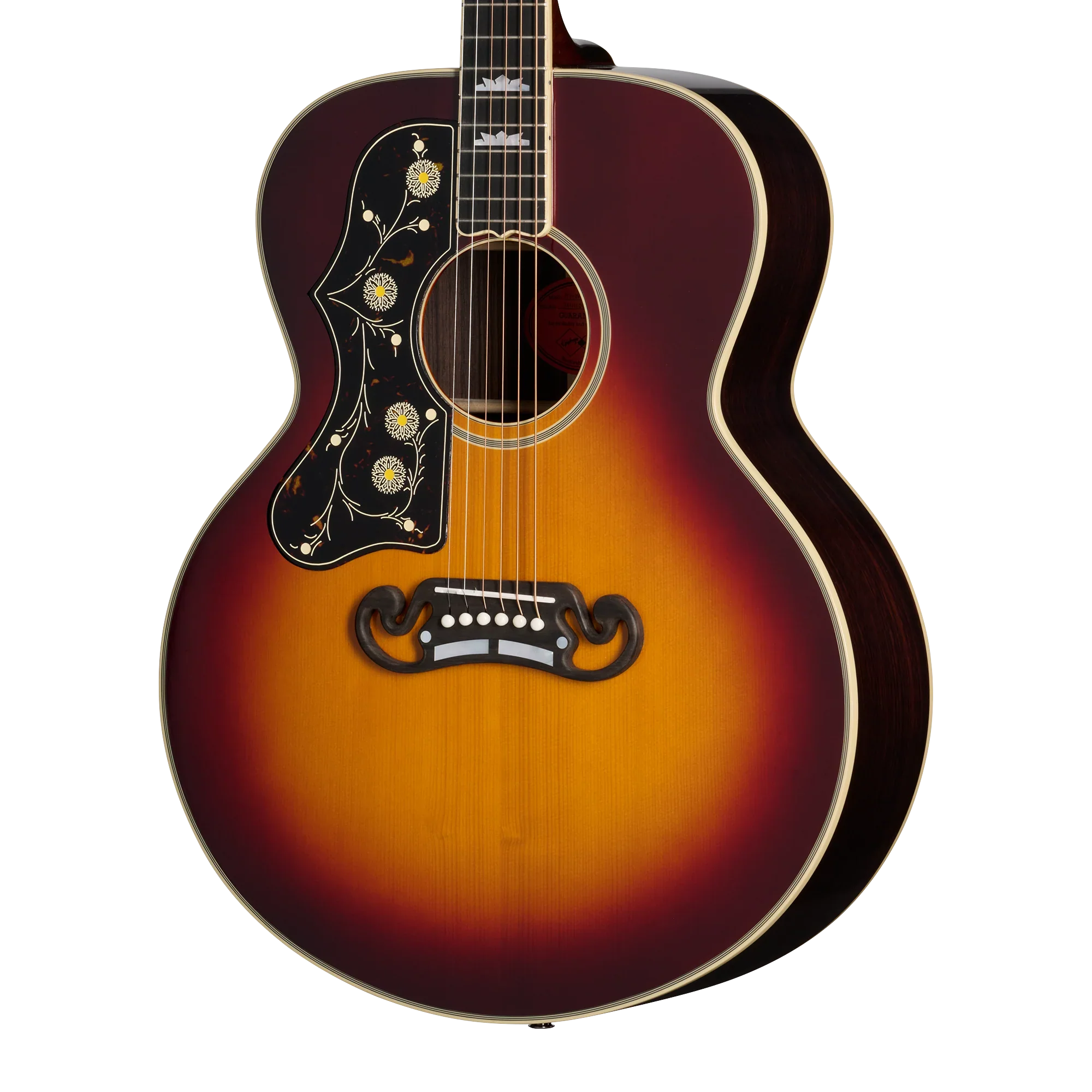 Epiphone IGC Pre-War SJ-200 Rosewood Reissue, Left-Handed, Vintage Sunburst