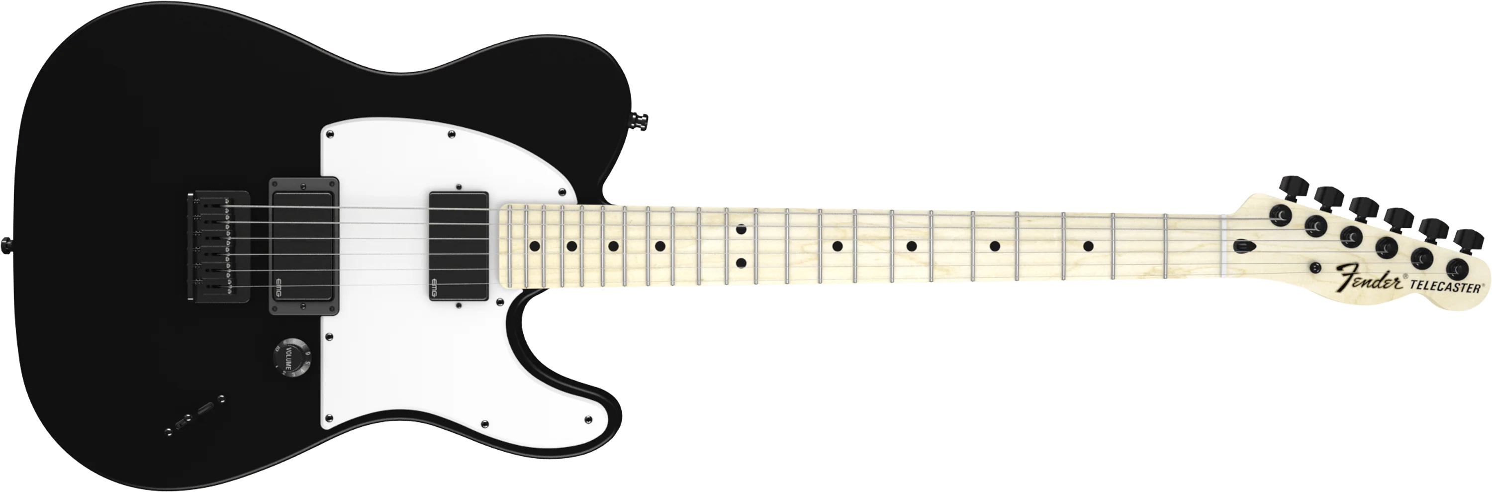 Jim Root Telecaster® (Flat White / Ebony / Mahogany)