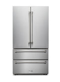 THOR Kitchen French Door Refrigerator 91.4cm 637.1L Stainless Steel TRF3602