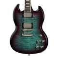 Epiphone SG Custom Modern Quilt, Blueberry Burst, Exclusive