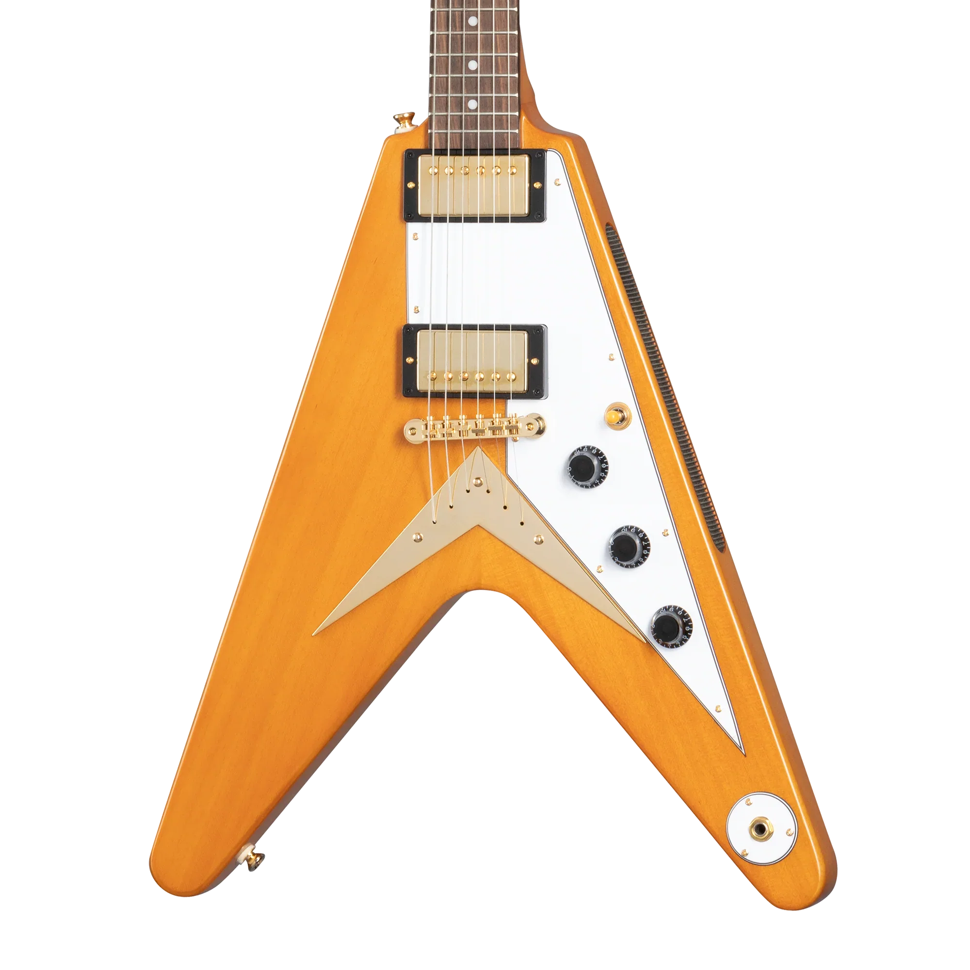 Epiphone IGC 1958 Korina Flying V, Aged Natural
