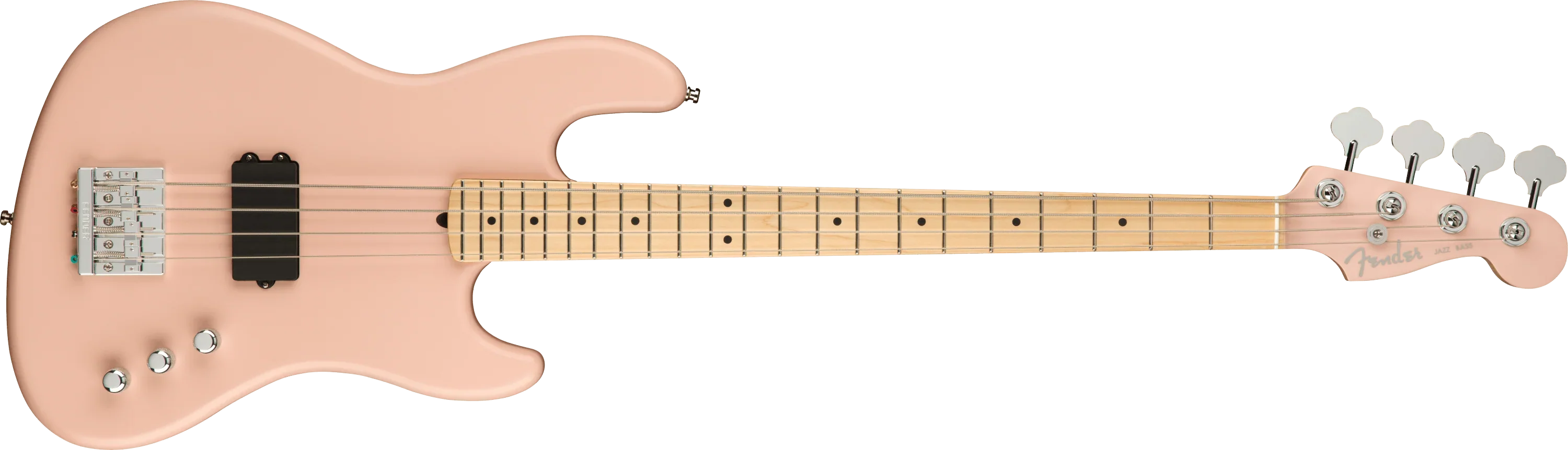 Flea Signature Active Jazz Bass® (Shell Pink / Maple / Alder)