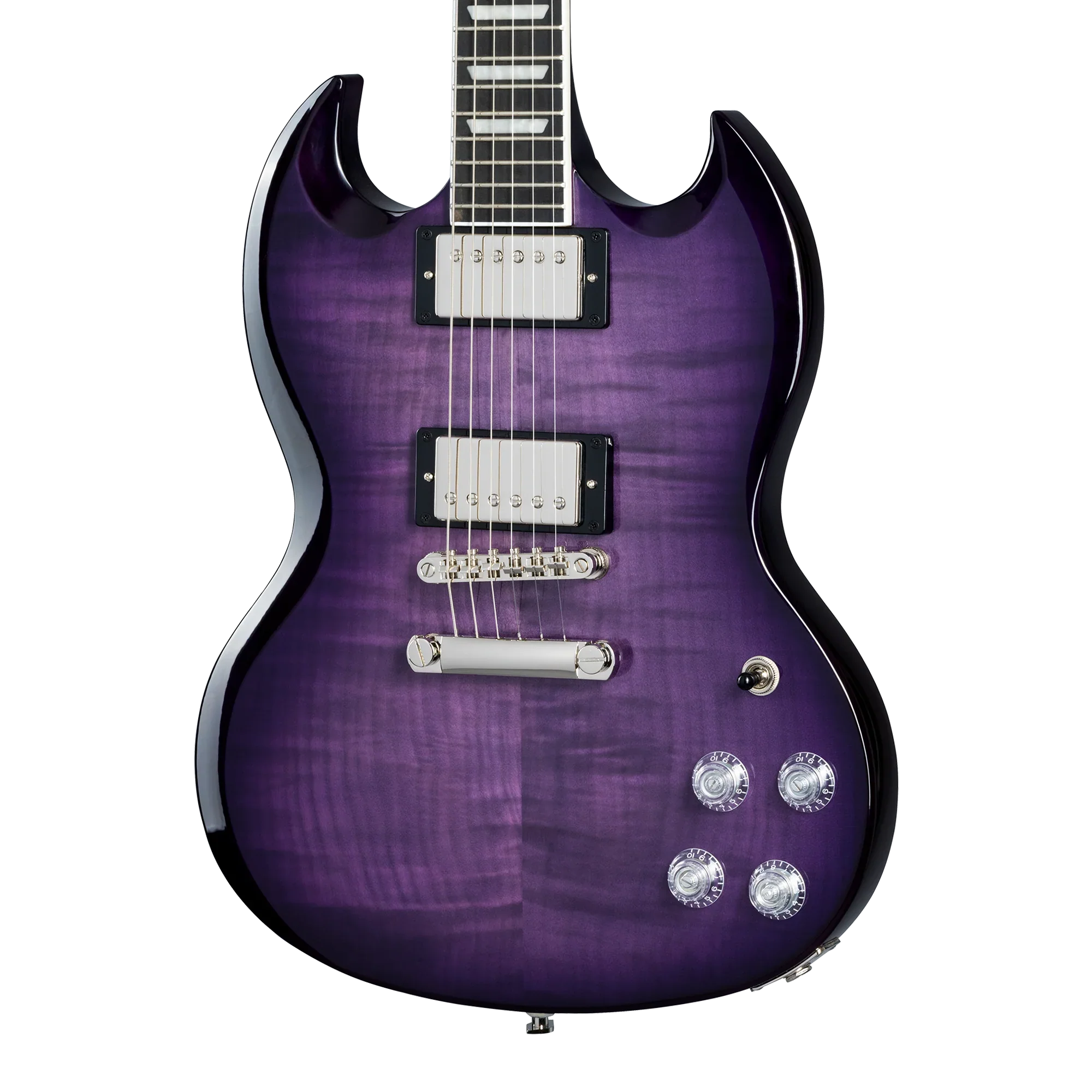 Epiphone SG Modern Figured, Purple Burst