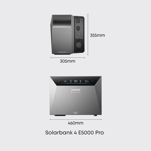 Anker SOLIX Solarbank 4 E5000 Pro Storage 5.024kWh 2.5kW