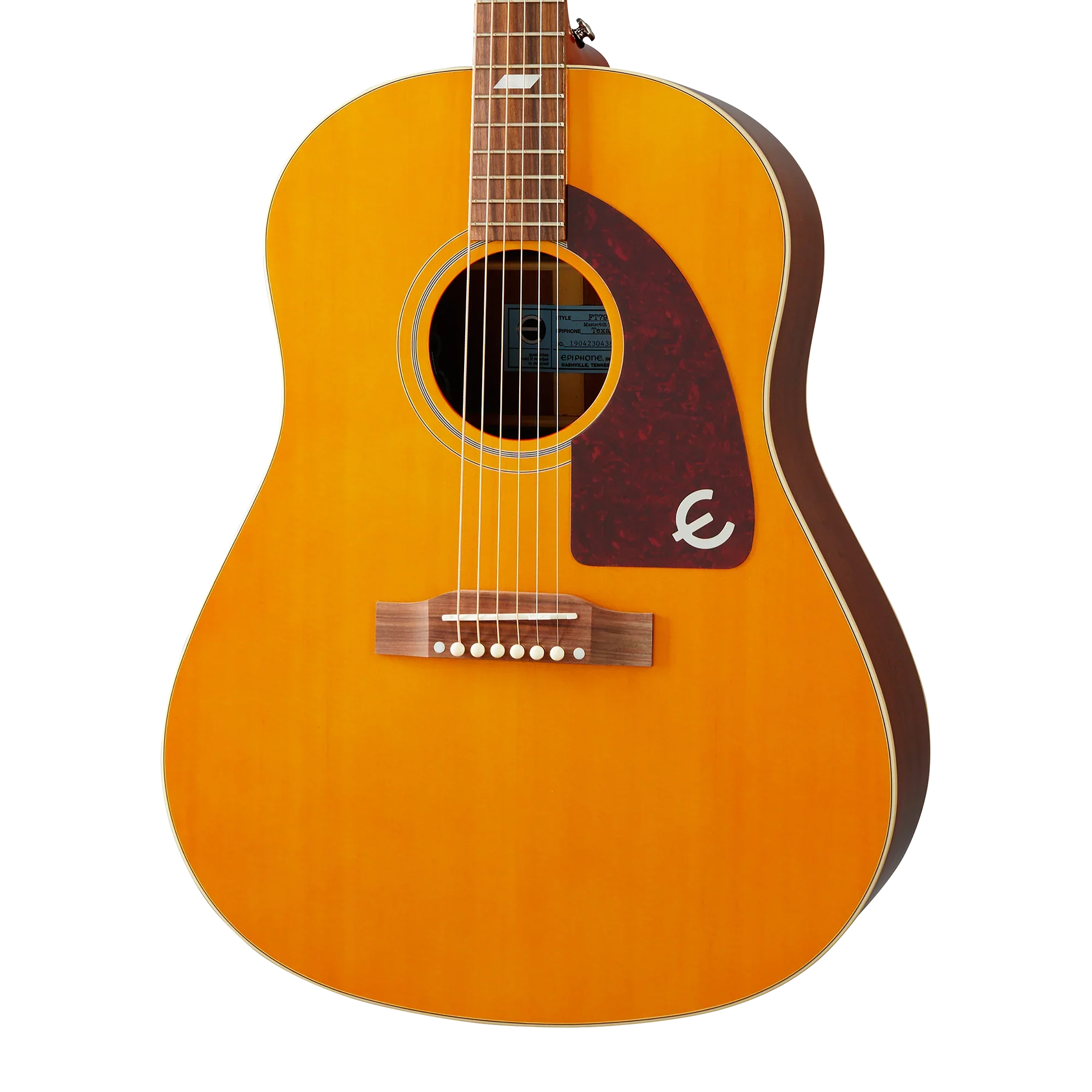 Epiphone Masterbilt Texan, Antique Natural Aged